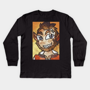 Monster Prom | Scott Howl Kids Long Sleeve T-Shirt